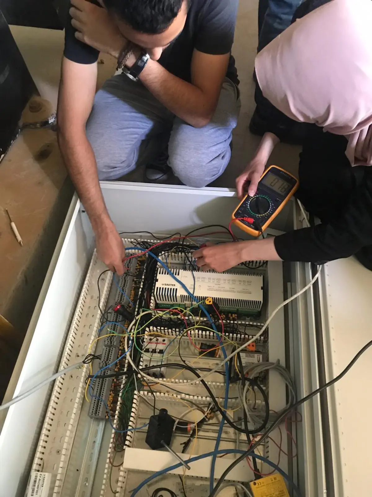 Smart building management
